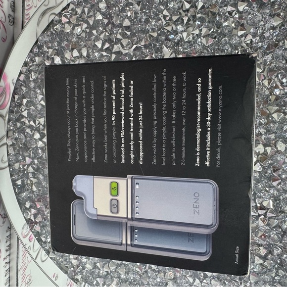 Zeno acne device blue vintage skin care acne blemish pimple machine device spa - Picture 4 of 11